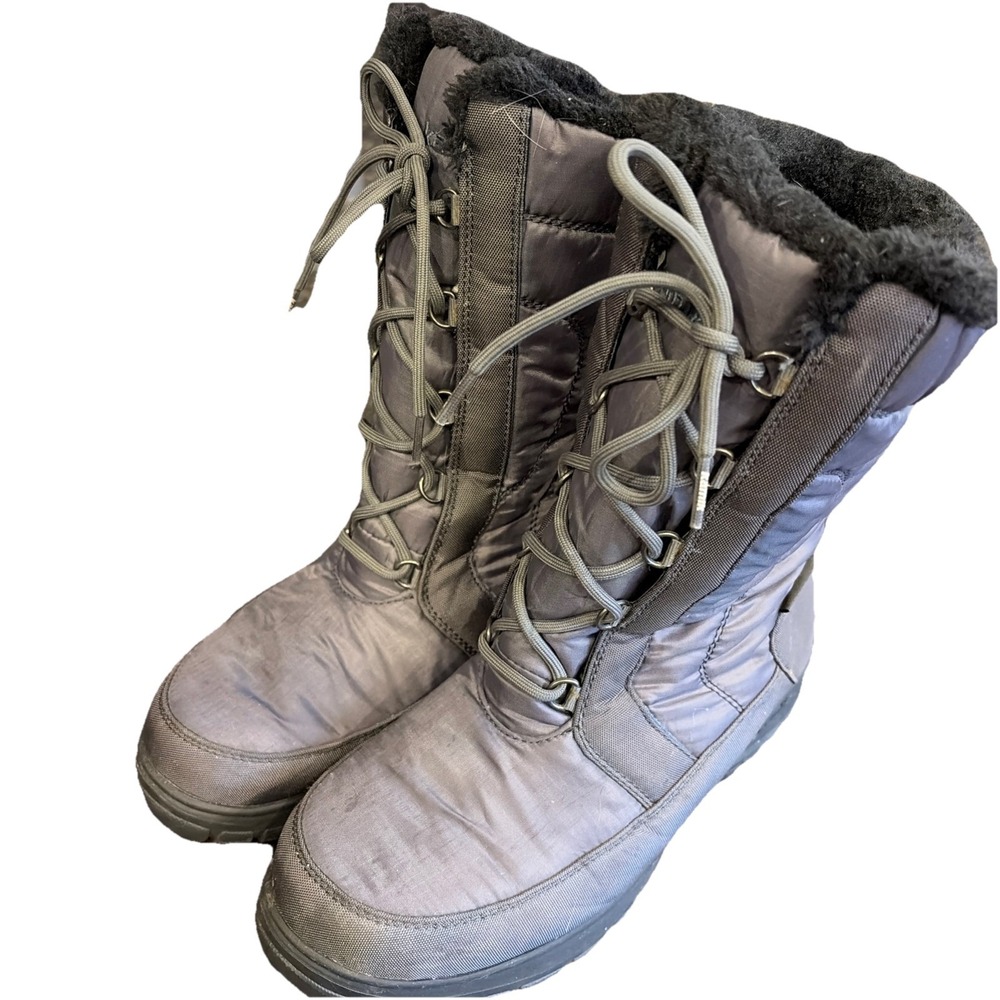 Kamik Vienna 2 Size 9 waterproof Women's Winter Boots charcoal gray US 9 Snow